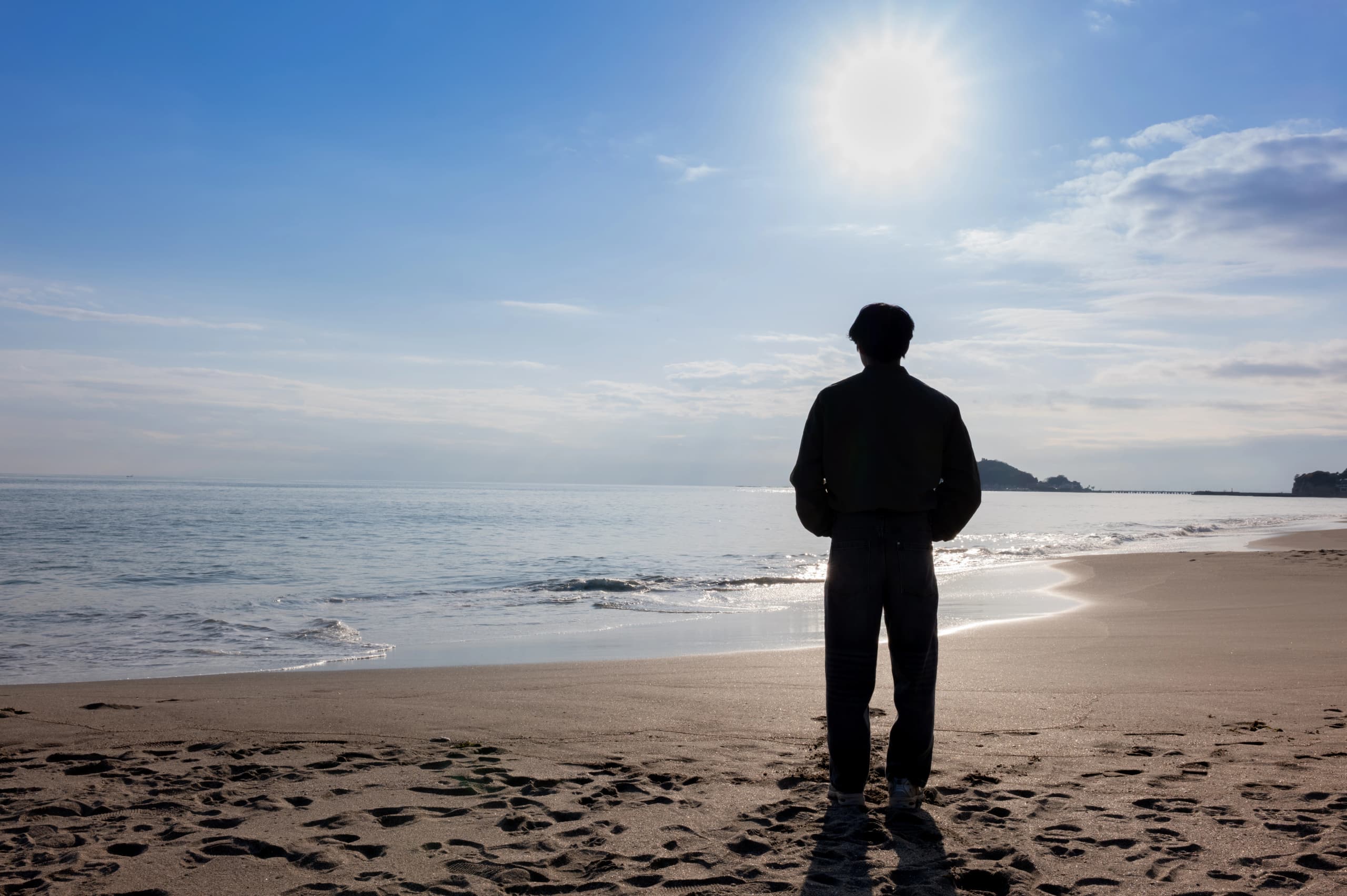 Shichirigahama Beach, Kamakura, Kanagawa, Japan