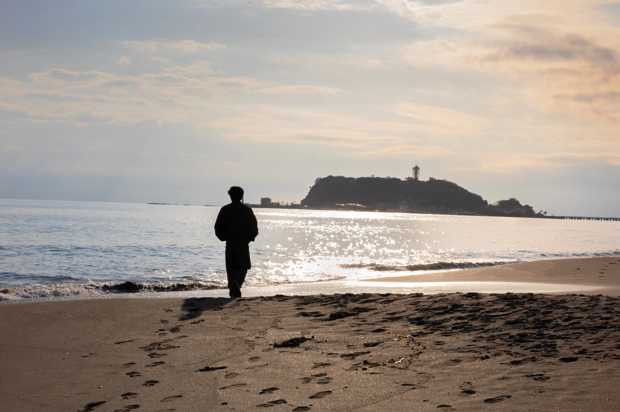 Shichirigahama Beach, Kamakura, Kanagawa, Japan